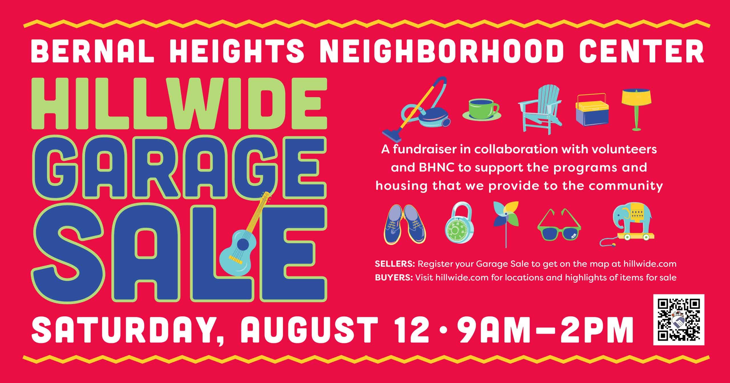 Bernal Heights Hillwide Garage Sale