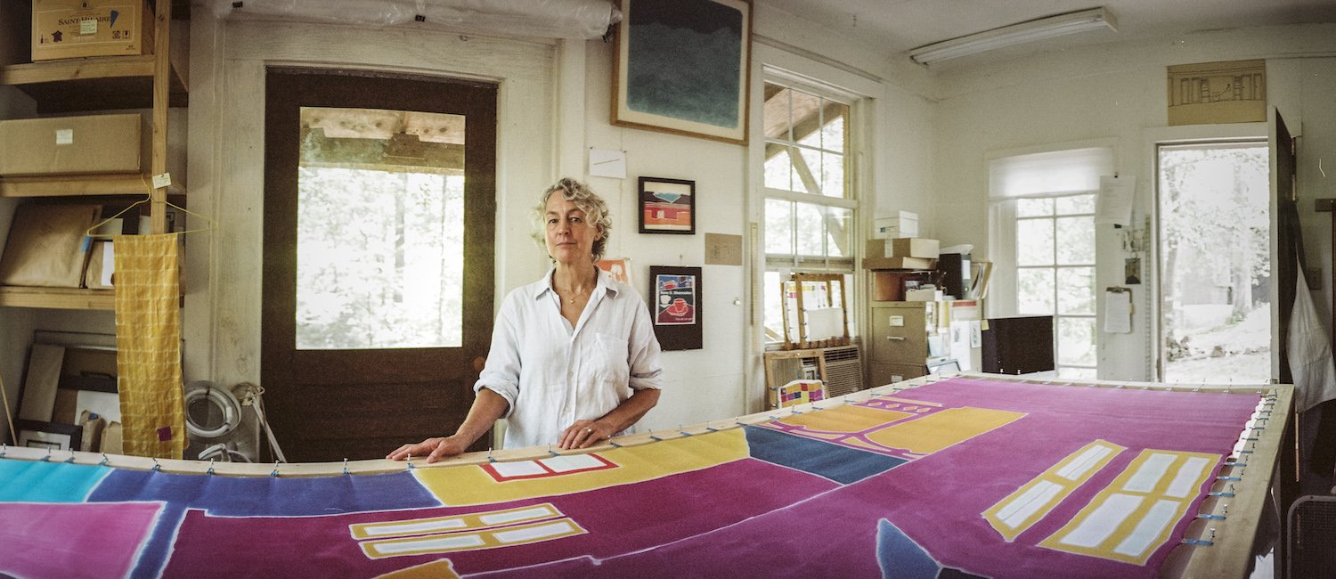 Contemporary artist René Shoemaker leads Silk Workshop