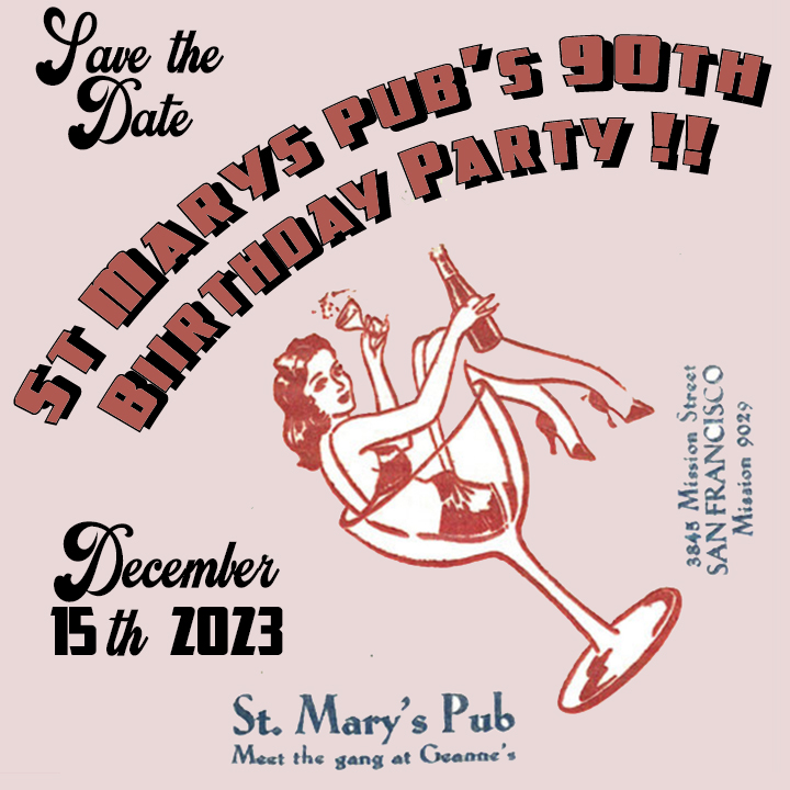 St Mary's Pub 90th Birthday Party