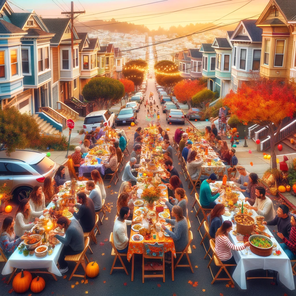 Thanksgiving in Bernal Heights