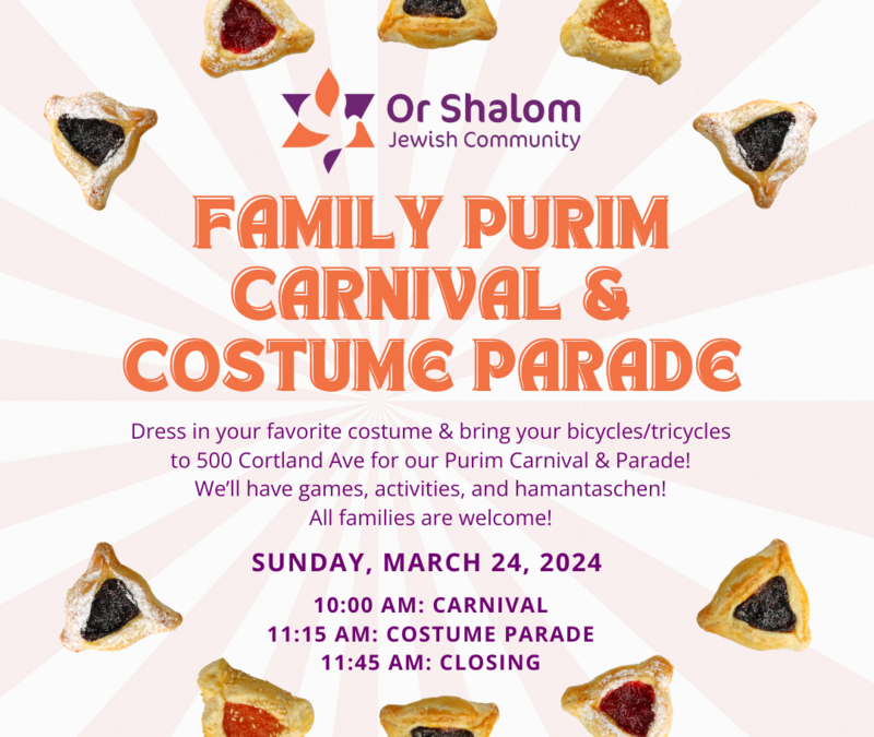 Celebrate Purim in Style: A Family Carnival and Costume Parade You Won’t Forget