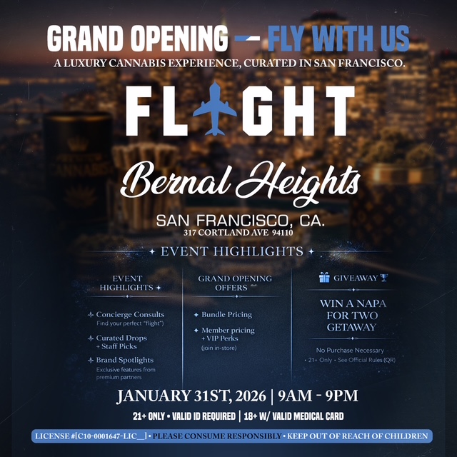 Flight SF: Bernal Heights Grand Opening