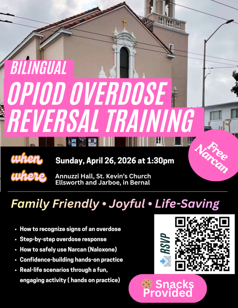 Free Narcan and Overdose Reversal Training @ St. Kevin's