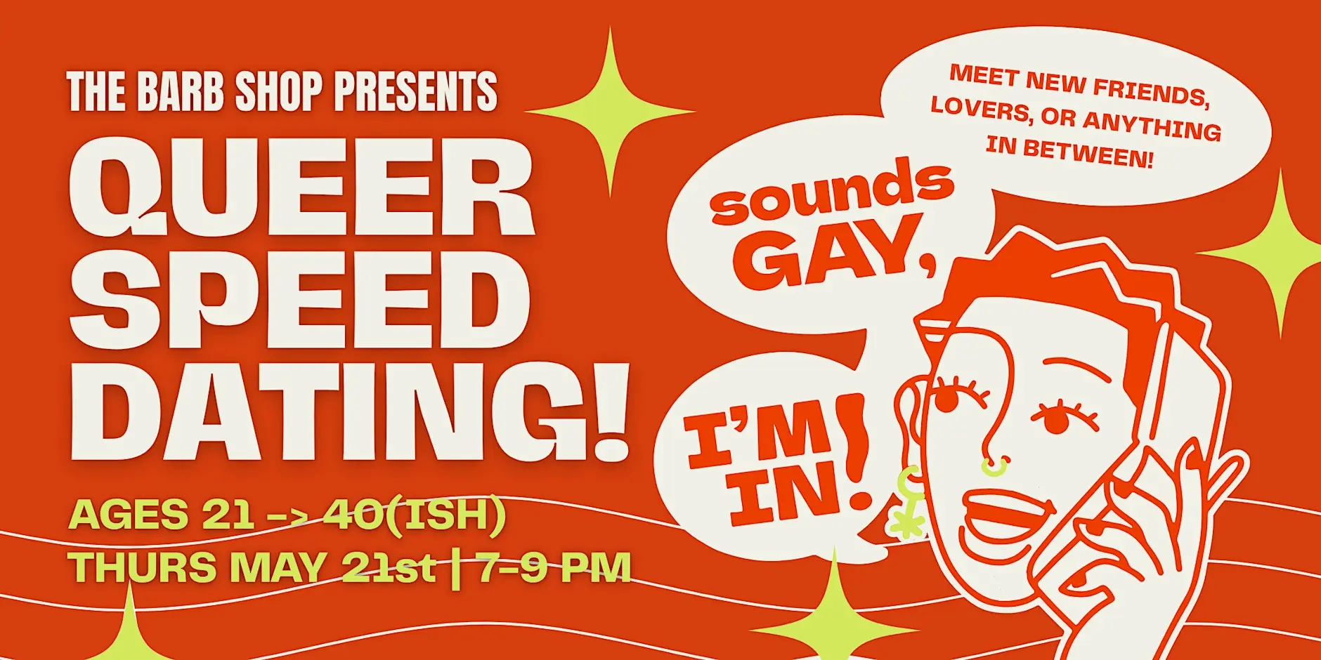 The Barb Shop Queer Speed Dating