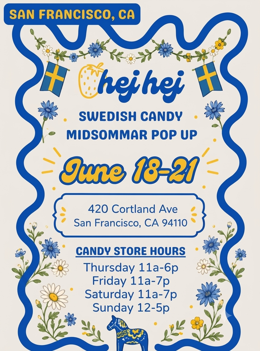 Hej Hej is BACK for Midsommar Weekend