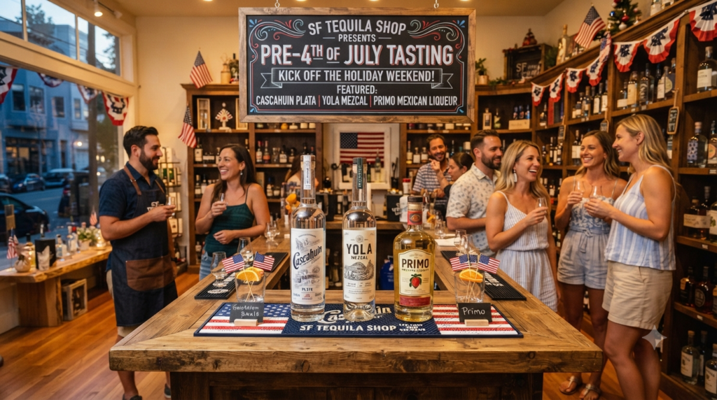 4th of July Weekend Tastings at SF Tequila Shop
