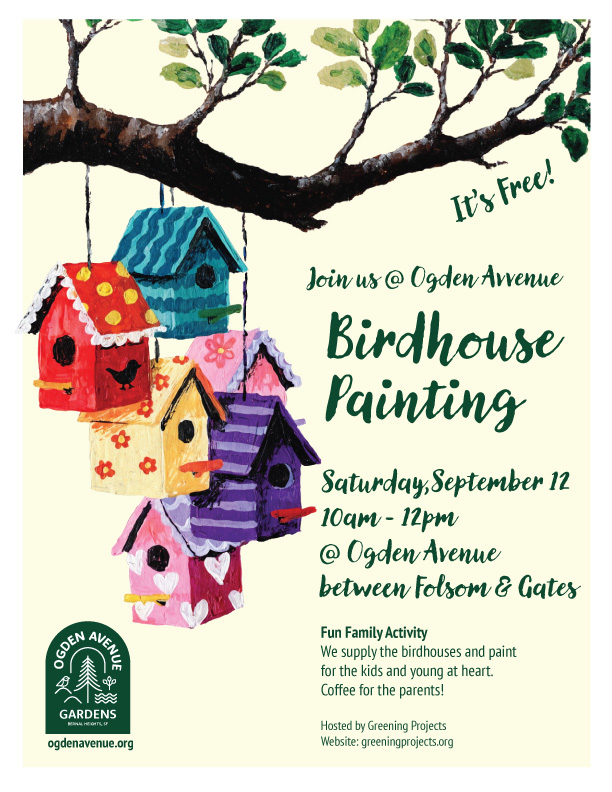 Birdhouse Painting at Ogden