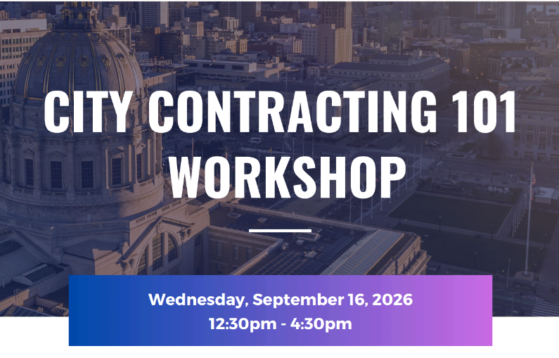 City Contracting 101: A Small Business Workshop
