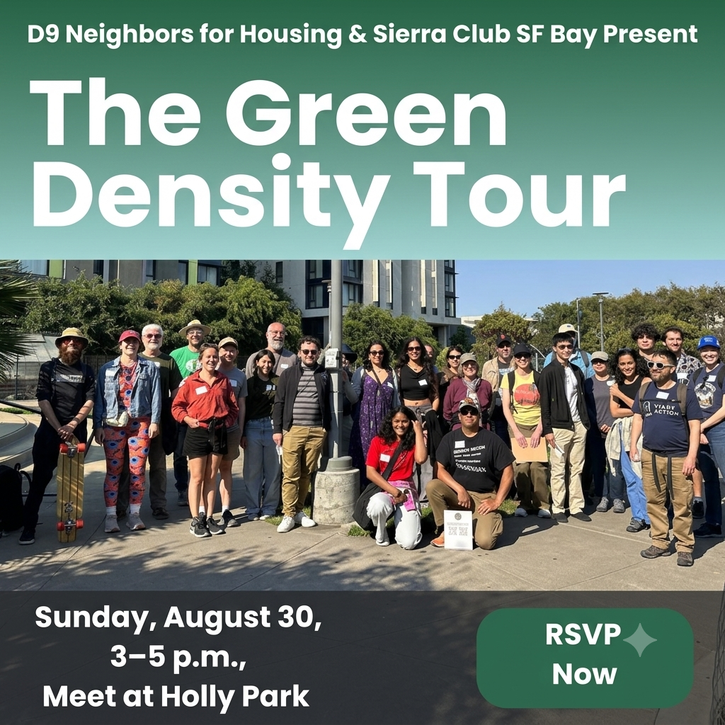 Bernal Heights Green Density Walking Tour