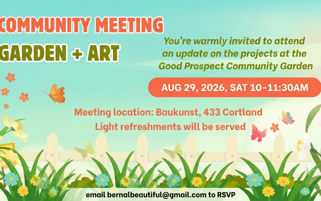 Community Meeting: Garden & Art