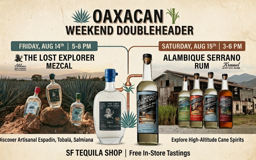 Weekend Tasting Doubleheader: Mezcal & Oaxacan Rum