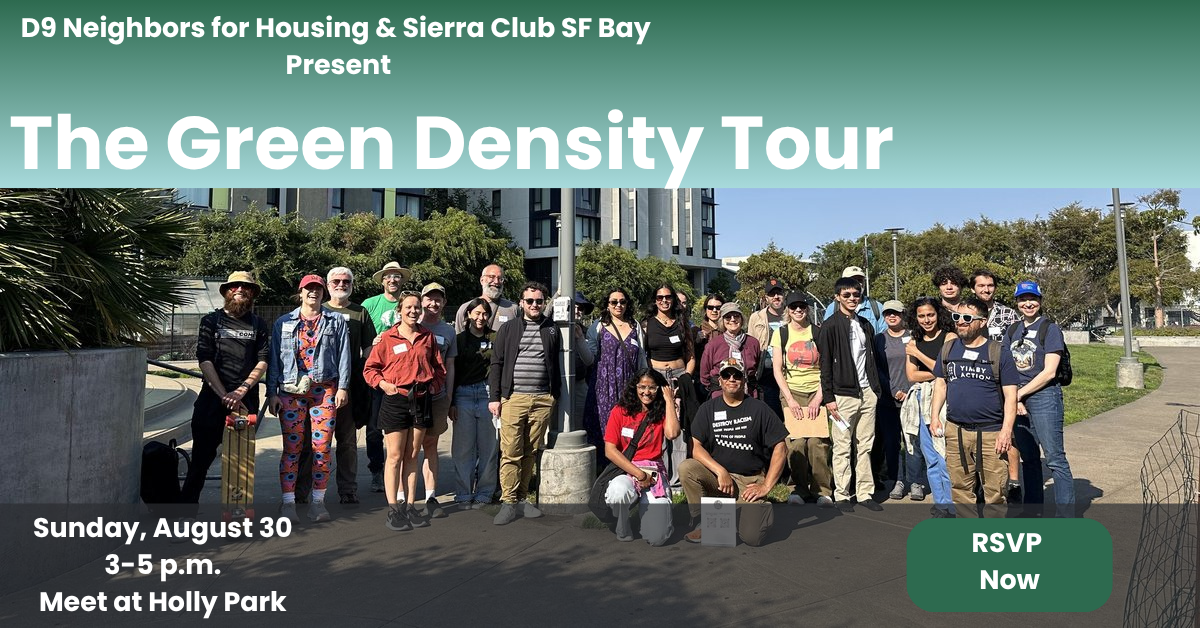 Bernal Heights Green Density Walking Tour