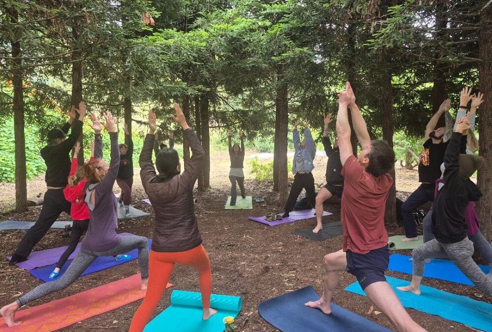 Yoga at the Alemany Farm