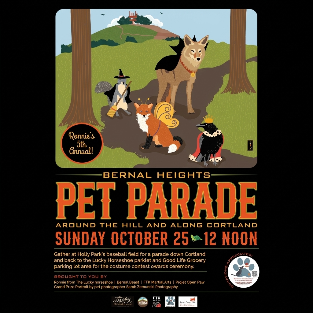 Bernal Heights Pet Parade 2026
