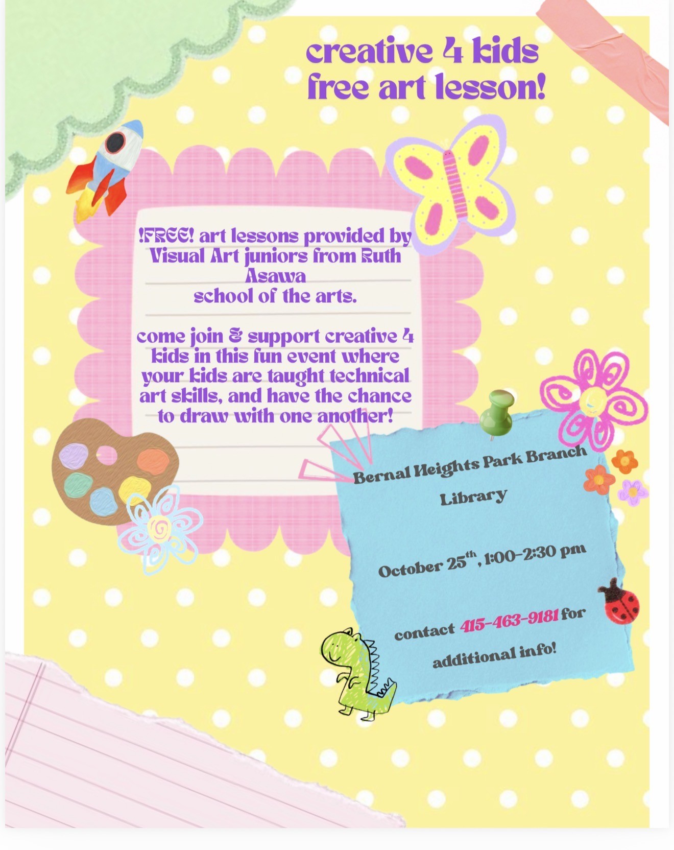 Creative 4 Kids: Free Art Lesson